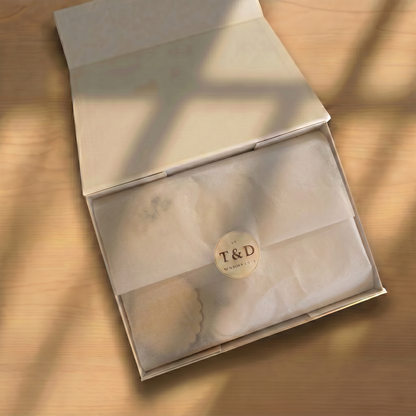 The First Hello — Big Gray Gift Box